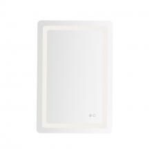 Kuzco Lighting VM31124-5CCT - Seneca 24-in Sandblasted Merc Edge LED Vanity Mirror