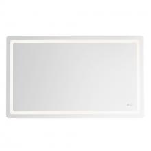 Kuzco Lighting VM31160-5CCT - Seneca 60-in Sandblasted Merc Edge LED Vanity Mirror