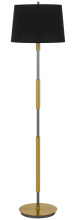 CAL Lighting BO-3182FL-AB - 150W 3 way Ciudad metal two tone floor lamp