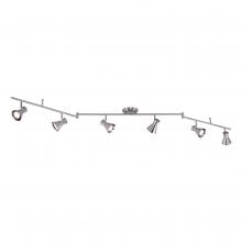 Vaxcel International C0221 - Alto 6L LED Swing Direction Ceiling Light Brushed Nickel and Chrome