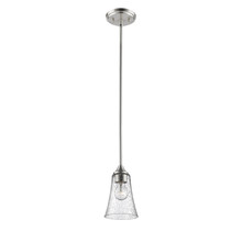 Millennium 1461-SN - Natalie 1-Light Mini-Pendant Light Satin Nickel