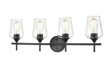 Millennium 9704-MB - Ashford 4-Light Vanity - Matte Black