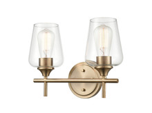 Millennium 9702-MG - Ashford 2-Light Vanity - Modern Gold