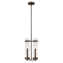 Millennium 1982-RBZ - Milan 2-Light Mini-Pendant Light Rubbed Bronze