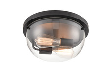 Millennium 9712-MB - Ashford 2-Light Flushmount Ceiling - Matte Black
