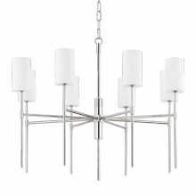 Mitzi by Hudson Valley Lighting H223808-PN - Olivia Chandelier