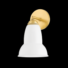 Mitzi by Hudson Valley Lighting H439101-AGB/GWH - Jamila Wall Sconce