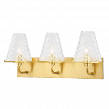 Mitzi by Hudson Valley Lighting H495303-AGB - Irene Bath And Vanity