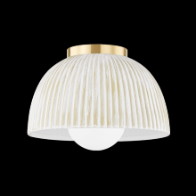 Mitzi by Hudson Valley Lighting H750501-AGB/CWW - Eloise Flush Mount