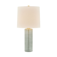 Mitzi by Hudson Valley Lighting HL1196201-AGB/CVL - Tuva Table Lamp