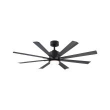 Modern Forms US - Fans Only FR-W2403-56L-MB - Size Matters 56 Downrod ceiling fan