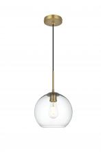 Elegant LD2212SG - BAXTER Hang D9.8"H9.9"L1 Satin Gold CL