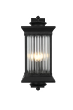 Elegant OD316W24BK - Wall sconce W9.5"E11.5" H23.5"  L3 Black (1Box)