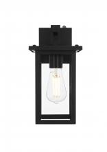 Elegant OD324W12BK - Wall sconce W5.9" H12.35" E7" L1 Black