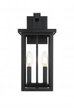 Elegant OD324W15BK - Wall sconce W7" H15" E8" L2 Black