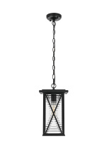 Elegant OD607H14BK - Jada 14 inch Outdoor Pendant in Black