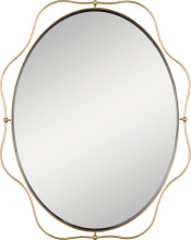 Visual Comfort & Co. Studio Collection KSMR100GD - SARGASSO 24X30 OVAL MIRROR GD