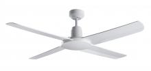 Beacon Lighting America 21302501 - Nautilus 52" IP55 Wet Rated Fan White w/White Blades (Remote Included)