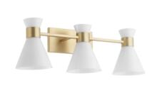 Quorum 5119-3-80 - BELDAR 3LT OPAL VNTY -AGB