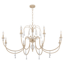 Quorum 686-8-52 - CLASICA 8LT CHANDELIER - WSH OAK