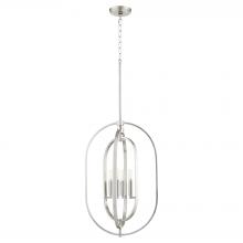 Quorum 8610-4-65 - OVAL 4LT PEND - STN