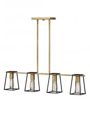 Hinkley 35165HB - Four Light Linear