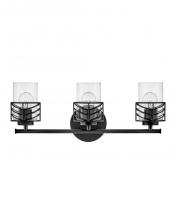 Hinkley 50263BK - Medium Three Light Vanity