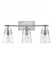 Hinkley 5133CM - Medium Three Light Vanity