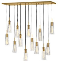 Fredrick Ramond FR31105HBR-CL - Medium Thirteen Light Linear