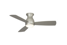Fanimation FPS8332BBNW - Hugh 44 inch Indoor/Outdoor Ceiling Fan with LED Light Kit - Brushed Nickel