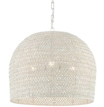 Currey 9000-0623 - Piero Medium White Chandelier