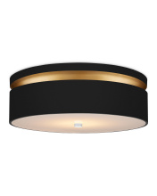 Currey 9999-0070 - Serenity Black Flush Mount