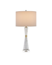 Currey 6000-0973 - Edelmar White Table Lamp