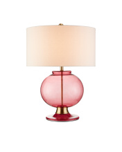 Currey 6000-0717 - Jocasta Red Table Lamp