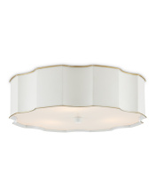 Currey 9999-0067 - Wexford White Flush Mount