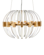 Currey 9000-1193 - Coquette Small Brass Chandelier