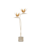 Currey 6000-0855 - Paradiso Silver & Gold Table Lamp