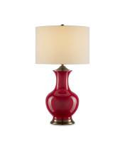Currey 6000-0840 - Lilou Red Table Lamp